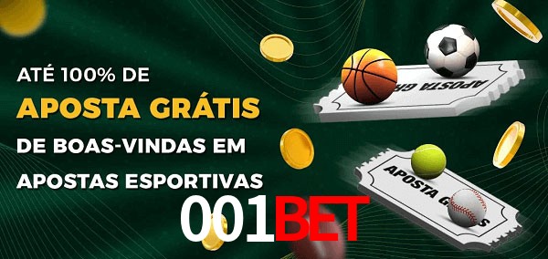 001Bet Ate 100% de Aposta Gratis